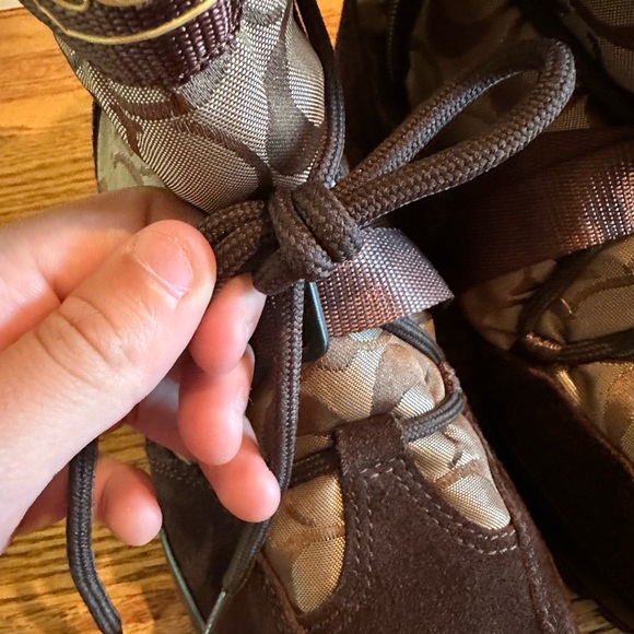 COACH Boots With Fur Upper line | Size 6.5M - Picture 7 of 8